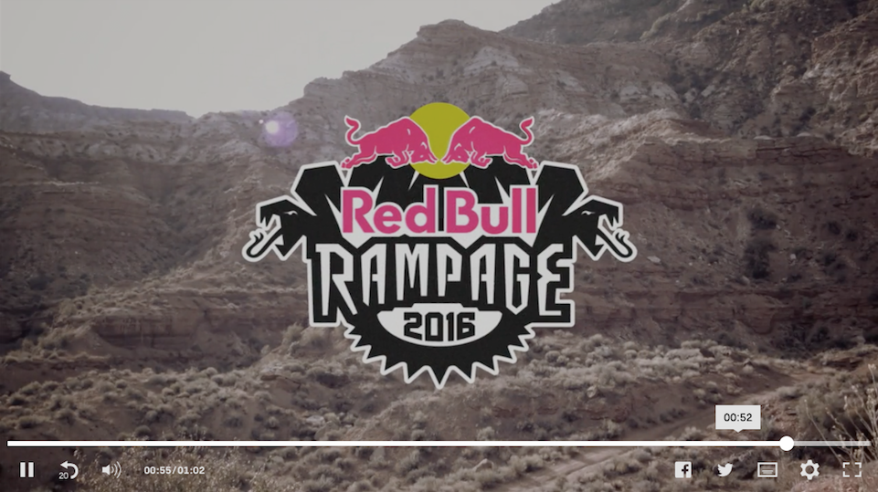 Teaser: Red Bull Rampage 2016