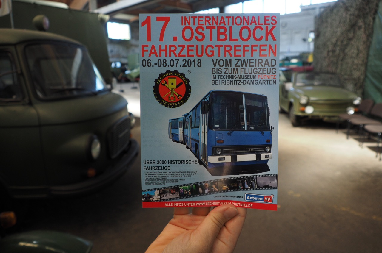 17. Internationales Ostblock-Fahrzeugtreffen 2018 in Pütnitz