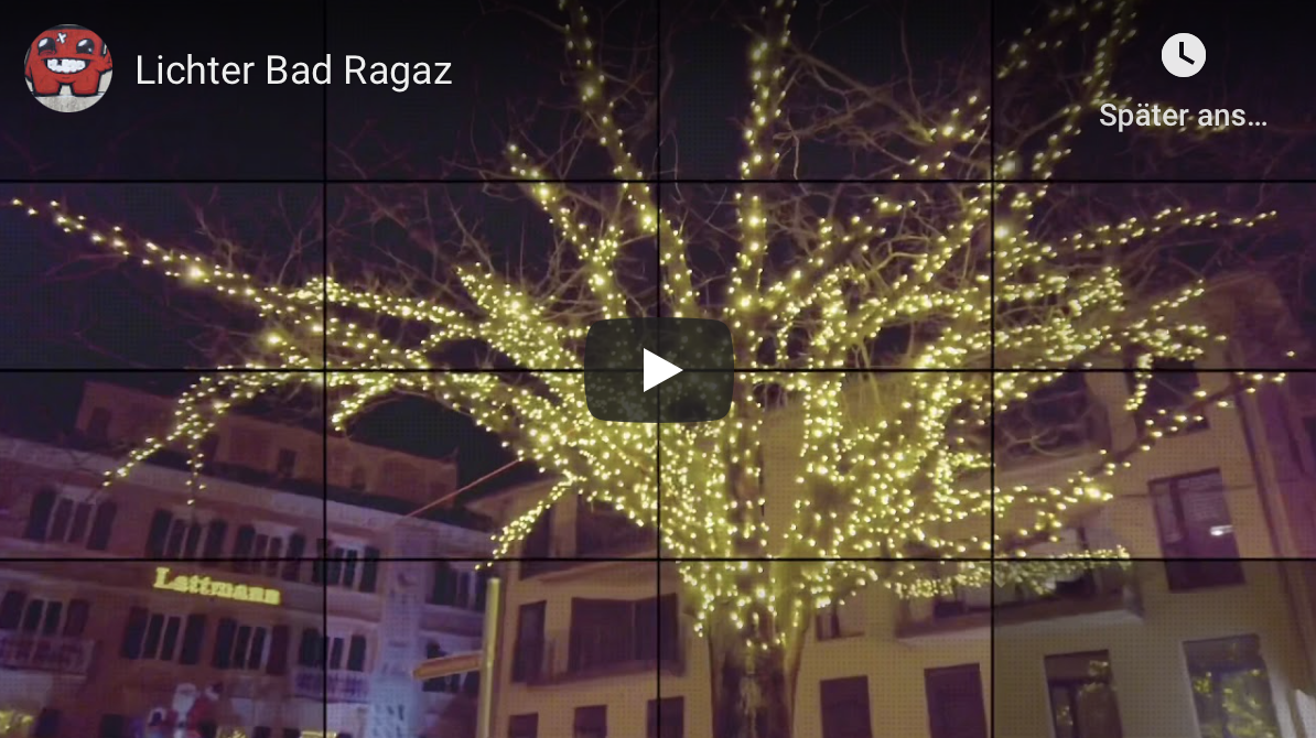 ⁣Lichterglanz – im Herzen von Bad Ragaz